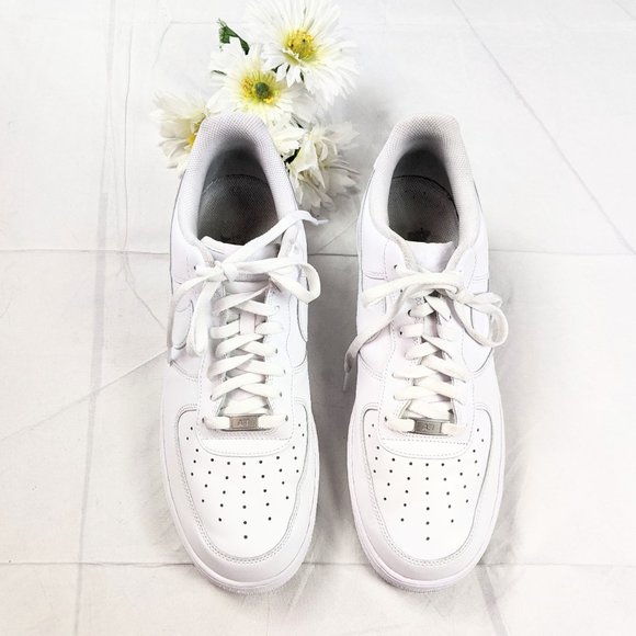 Nike | Shoes | Nike Air Force One Cw228811 2 White Sneakers | Poshmark